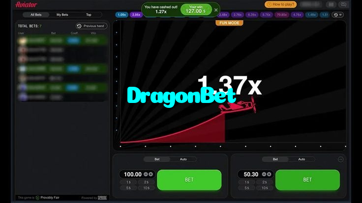 DragonBet casino presented on mobile device in Pakistan with slots and live games